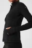 Airbrush Formation Jacket - Black sold by Alo Yoga