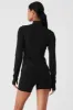 Airbrush Formation Jacket - Black sold by Alo Yoga