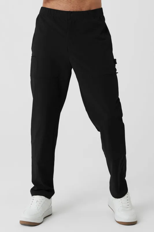 Co-Op Carpenter Track Pant - Black sold by Alo Yoga