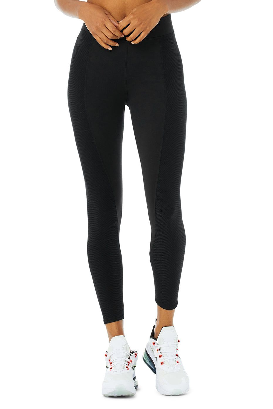 High-Waist 7/8 No Limit Legging - Black sold by Alo Yoga