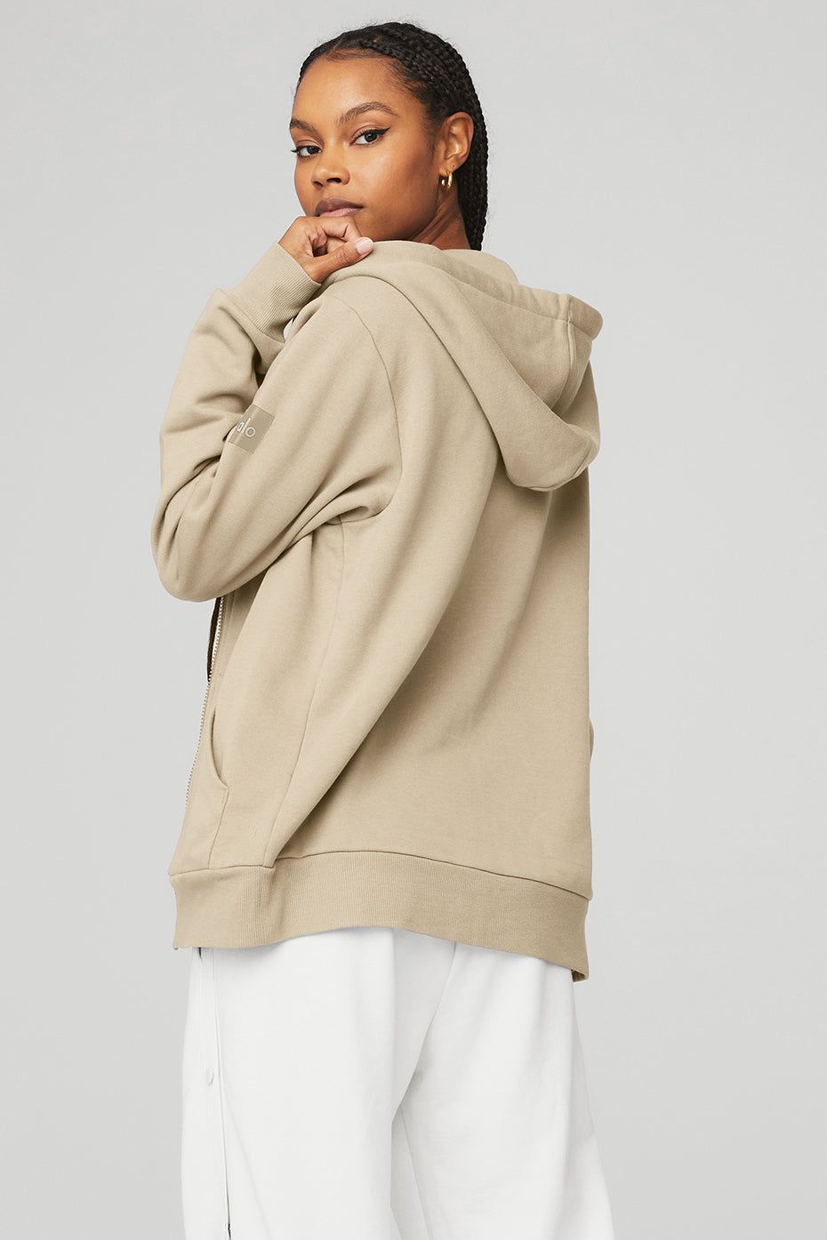 Everyday Full Zip Hoodie - California Sand sold by Alo Yoga product image thumbnail 3