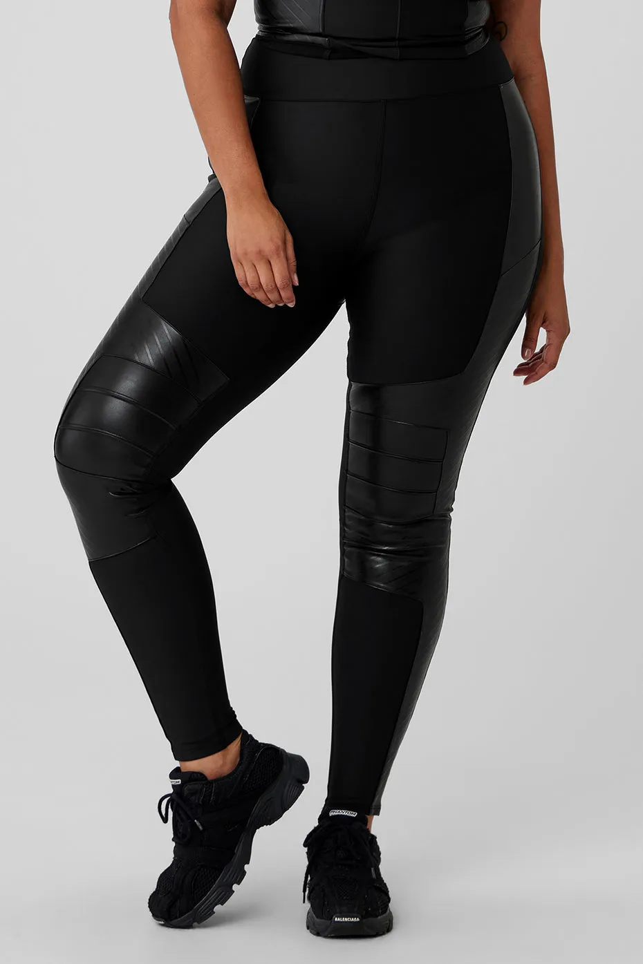 Airlift Winter Warm High-Waist Supermoto Legging - Black sold by Alo Yoga product image thumbnail 5