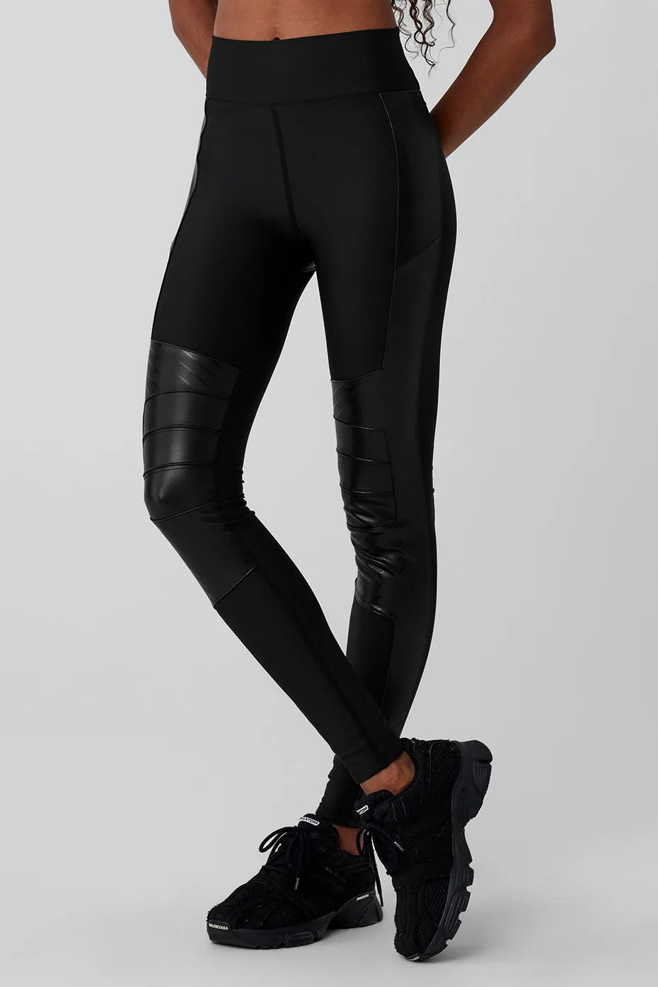 Airlift Winter Warm High-Waist Supermoto Legging - Black sold by Alo Yoga product image thumbnail 3