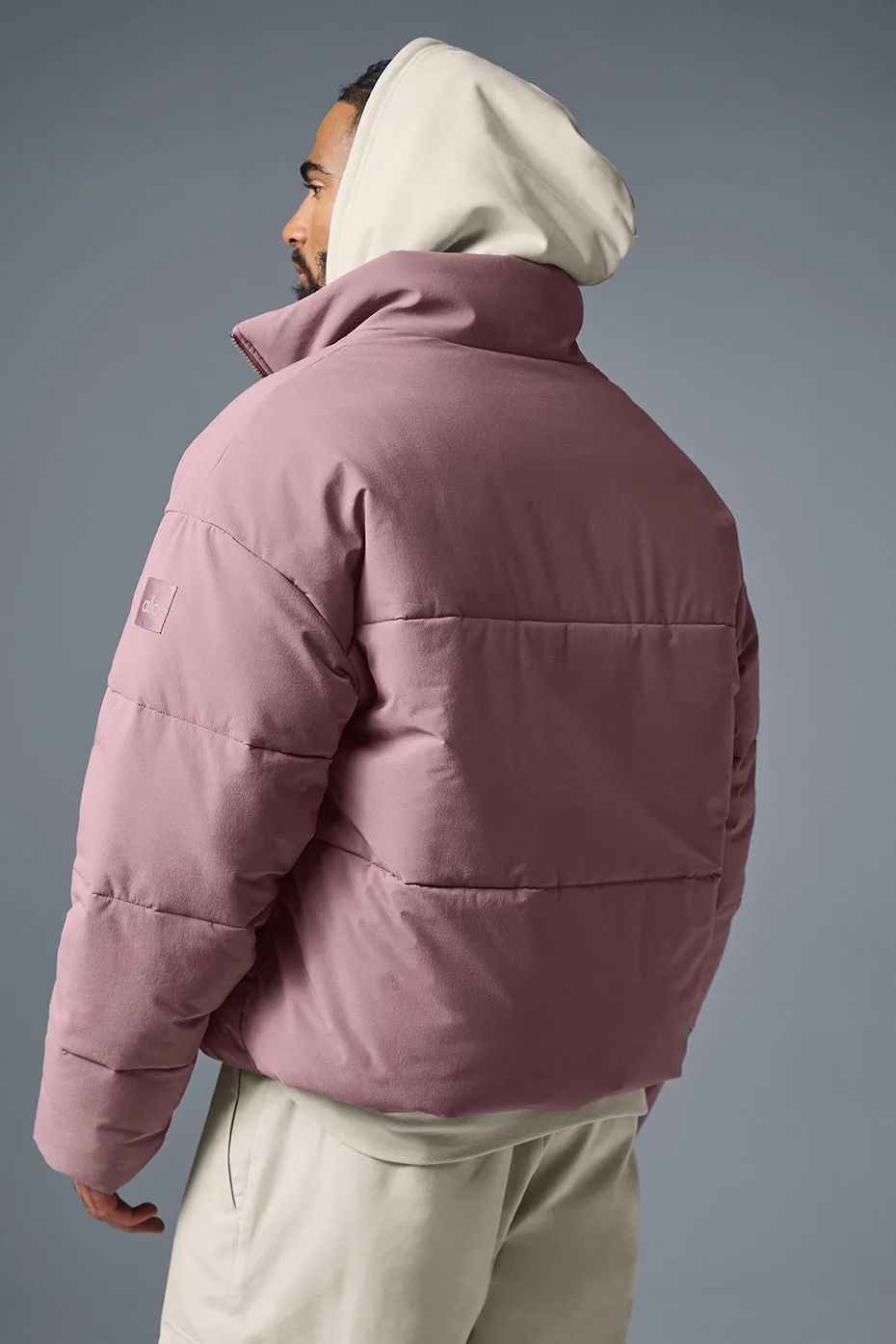 Stretch Woven Street Puffer - Woodrose sold by Alo Yoga product image thumbnail 2