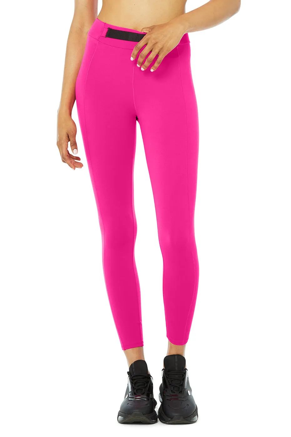 High-Waist 7/8 Visionary Legging - Neon Pink sold by Alo Yoga