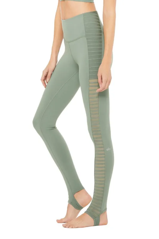 High-Waist Prism Legging - Moss sold by Alo Yoga
