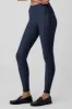High-Waist Euphoria Legging - Navy sold by Alo Yoga