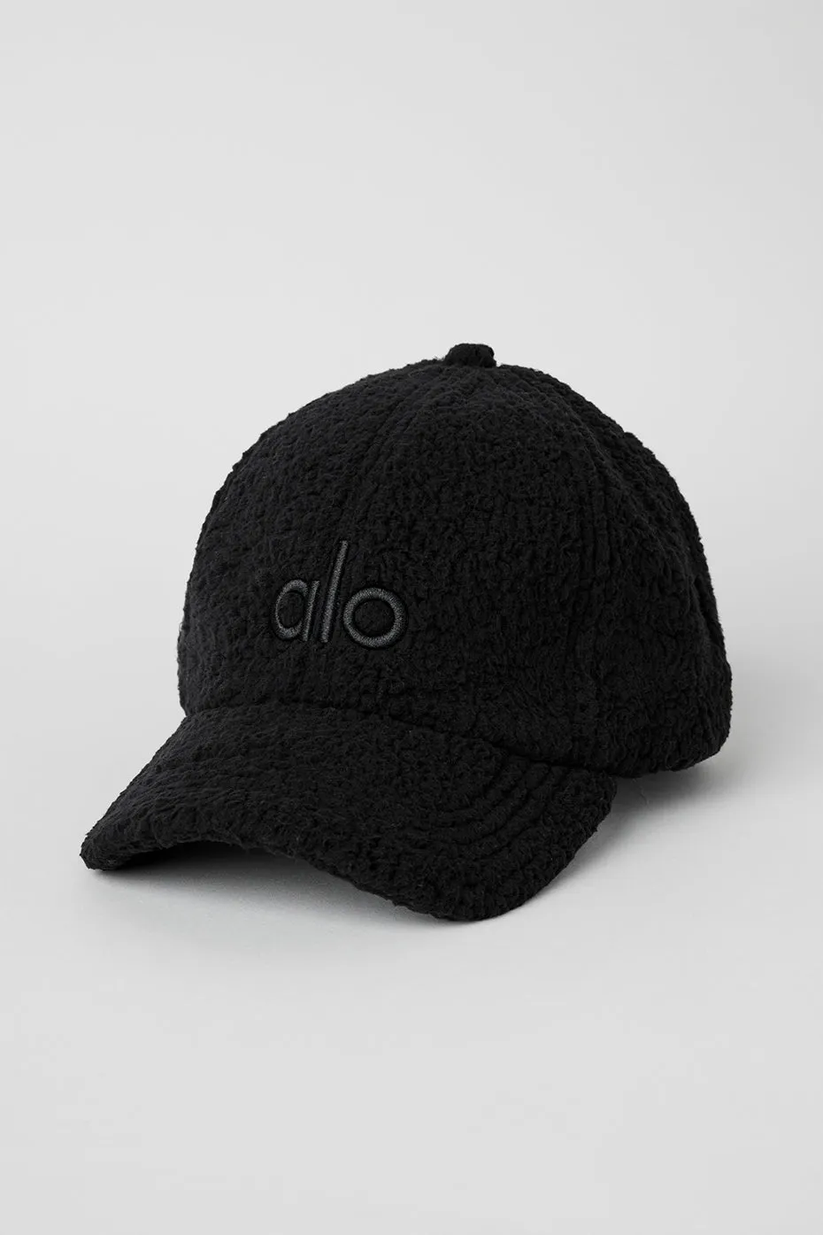 Micro Sherpa Off-Duty Cap - Black sold by Alo Yoga