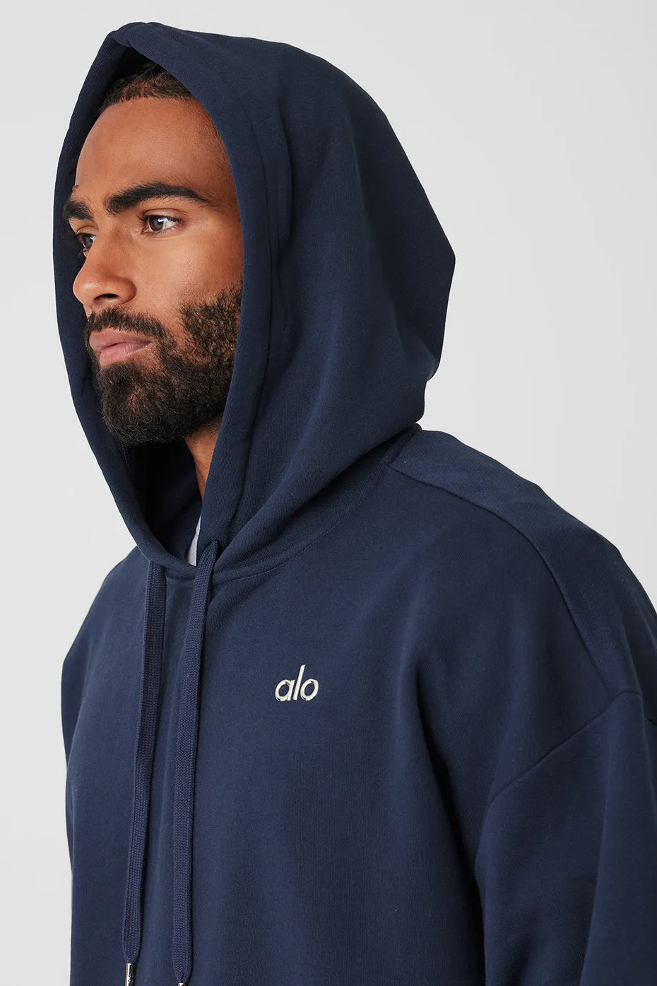 Accolade Hoodie - Navy sold by Alo Yoga product image thumbnail 4