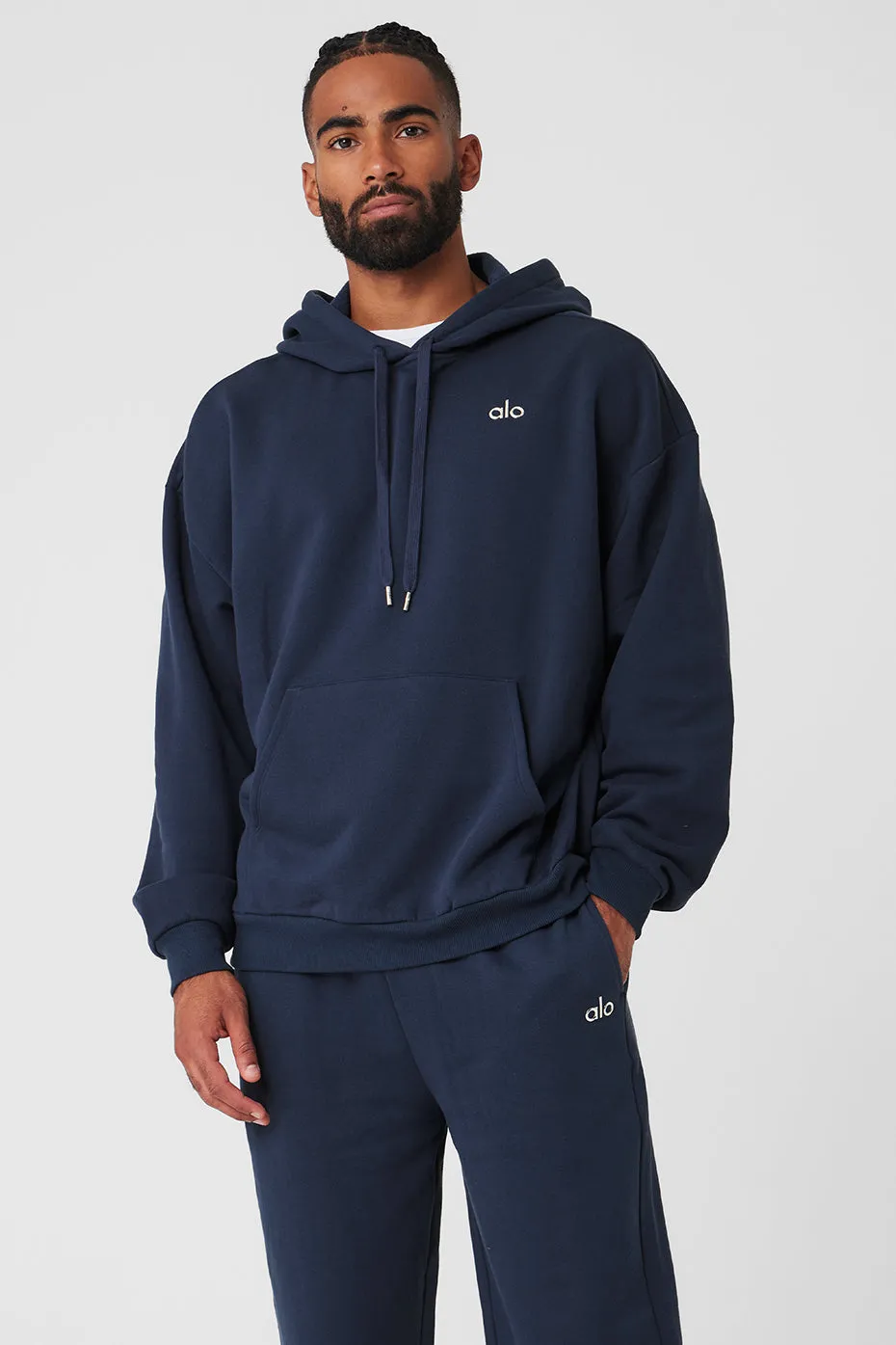 Accolade Hoodie - Navy sold by Alo Yoga