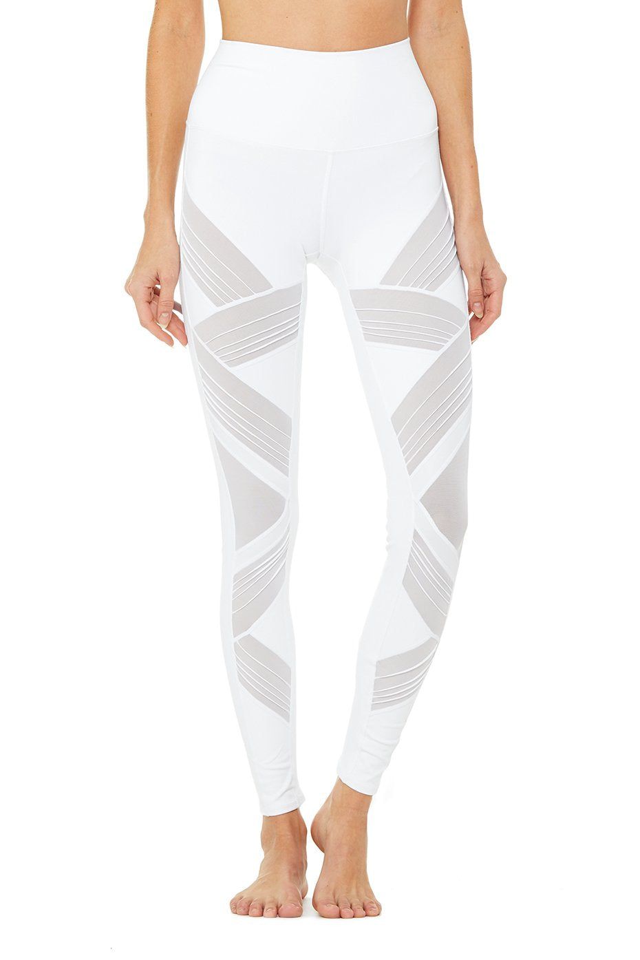 High-Waist Ultimate Legging - White sold by Alo Yoga