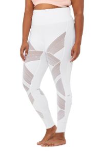 High-Waist Ultimate Legging - White sold by Alo Yoga