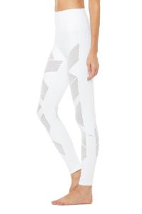 High-Waist Ultimate Legging - White sold by Alo Yoga