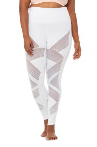 High-Waist Ultimate Legging - White sold by Alo Yoga