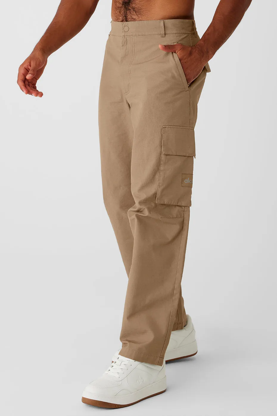 Cargo Ripstop Trouser - Gravel sold by Alo Yoga product image thumbnail 3