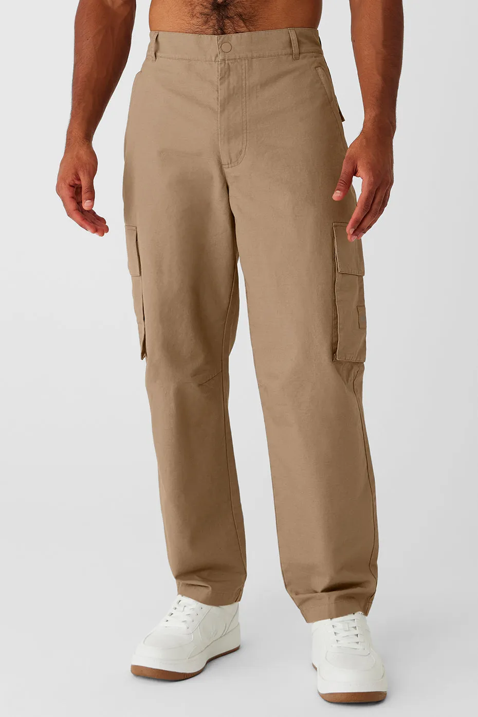 Cargo Ripstop Trouser - Gravel sold by Alo Yoga