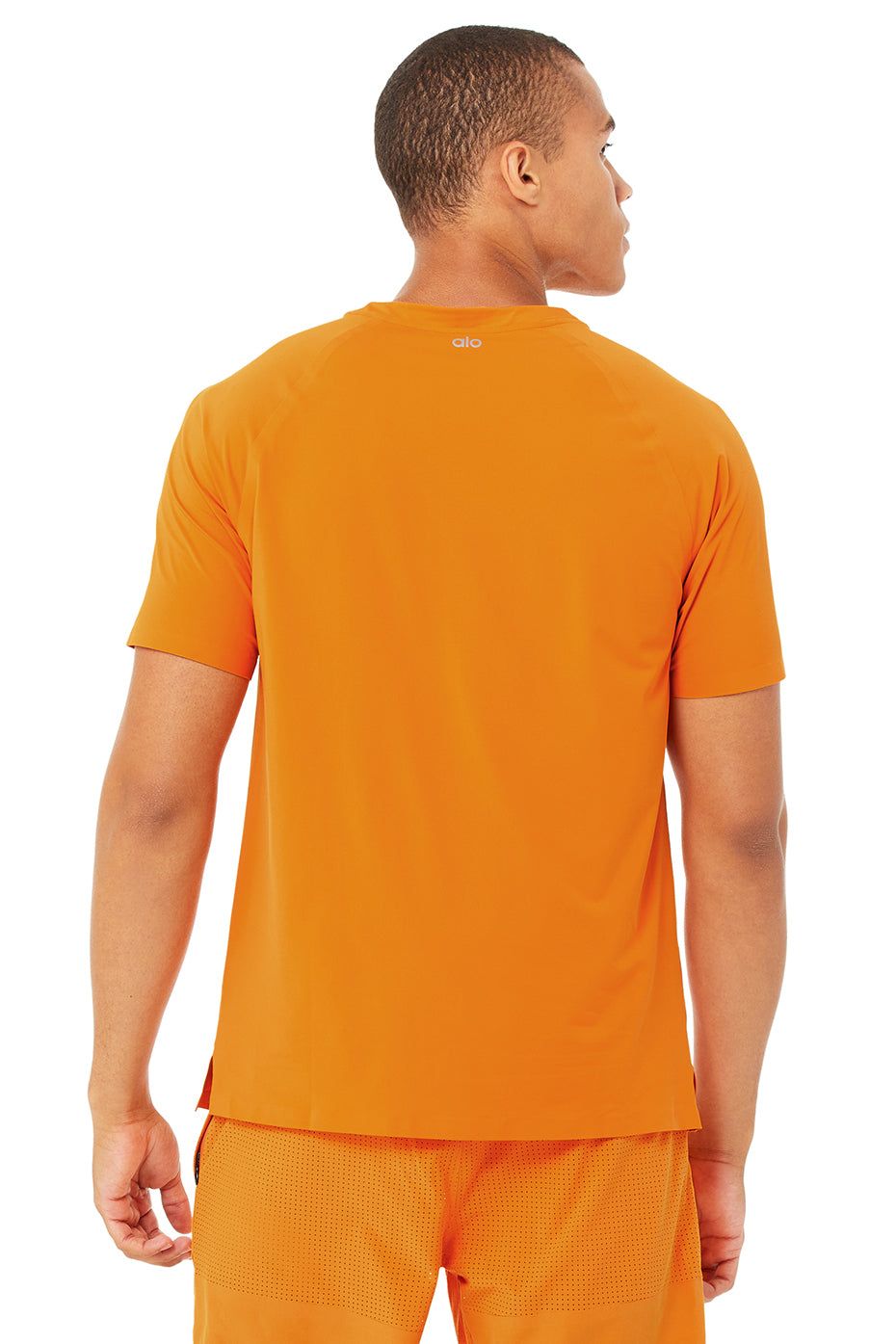 Idol Performance Tee - Atomic Orange sold by Alo Yoga product image thumbnail 3