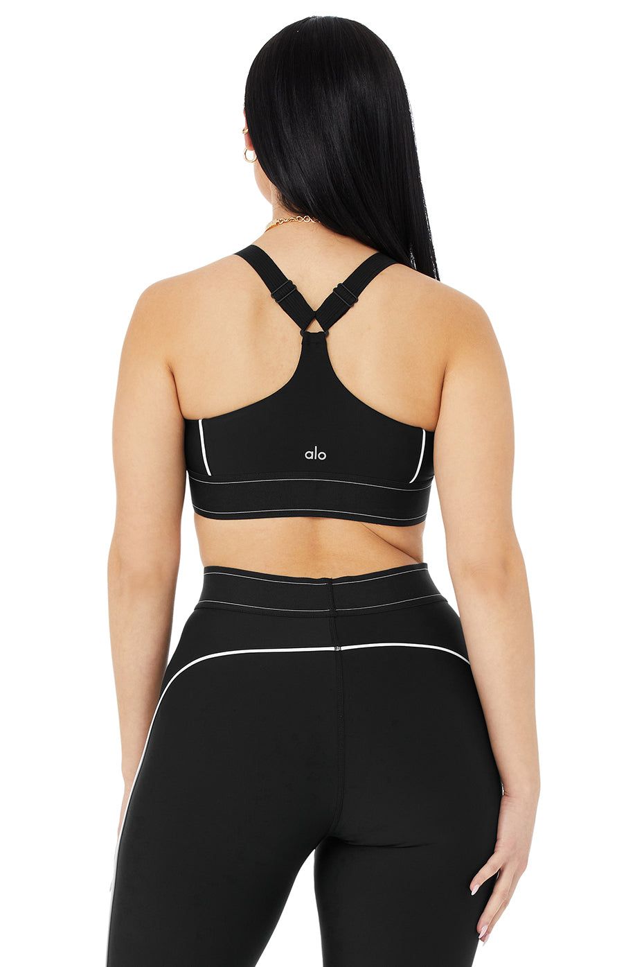 Airlift Suit Up Bra - Black sold by Alo Yoga product image thumbnail 7