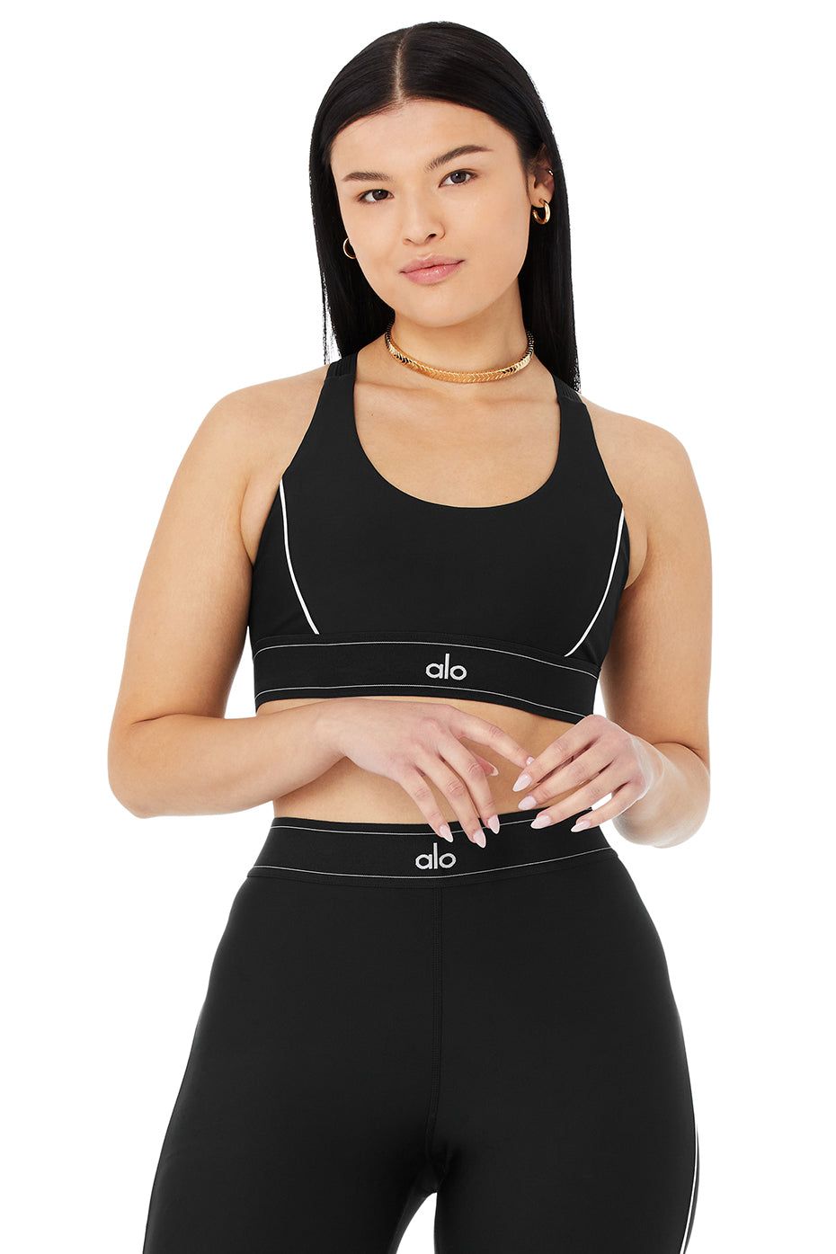 Airlift Suit Up Bra - Black sold by Alo Yoga product image thumbnail 6