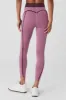 Airlift High-Waist 7/8 Line Up Legging - Soft Mulberry sold by Alo Yoga