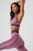 Airlift High-Waist 7/8 Line Up Legging - Soft Mulberry sold by Alo Yoga