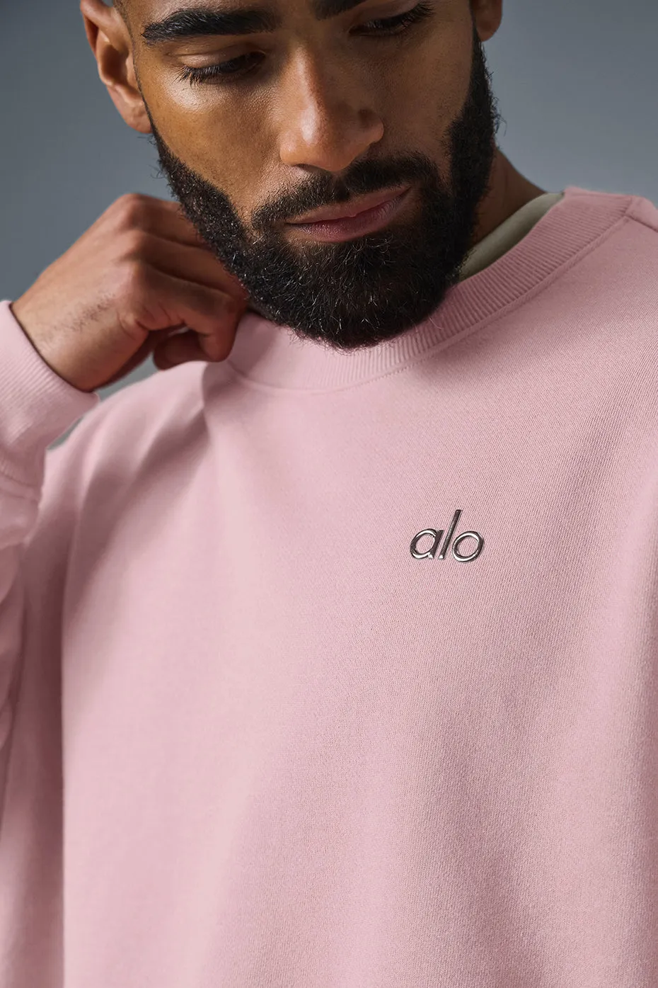 Accolade Crew Neck Pullover - Ballet Pink sold by Alo Yoga product image thumbnail 4