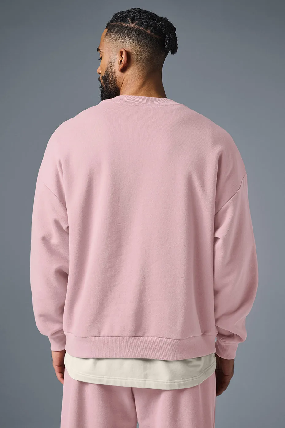 Accolade Crew Neck Pullover - Ballet Pink sold by Alo Yoga product image thumbnail 3