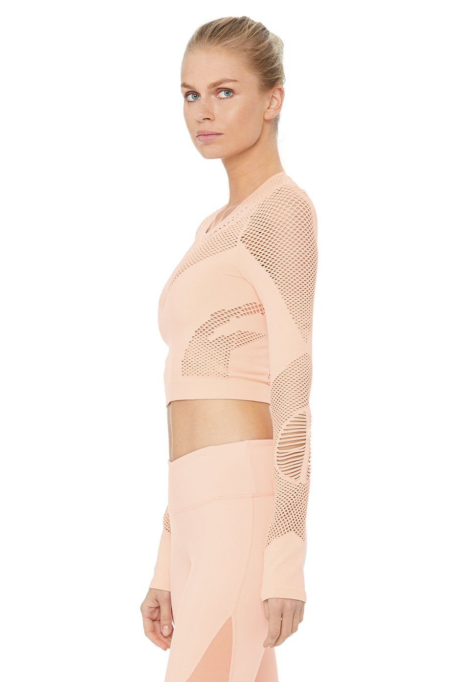 Siren Long Sleeve - Nectar Heather sold by Alo Yoga product image thumbnail 2