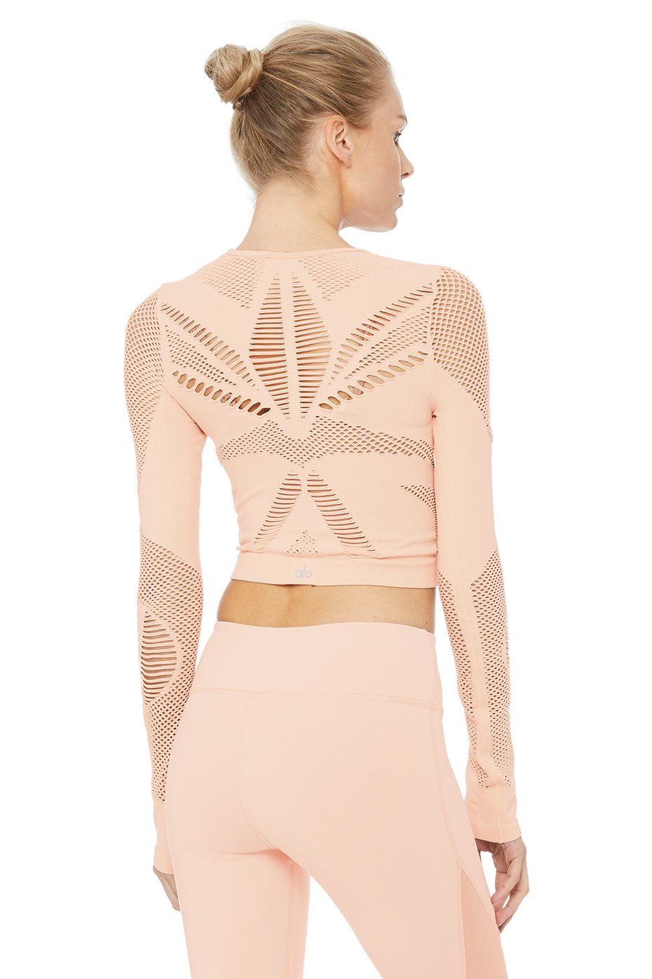 Siren Long Sleeve - Nectar Heather sold by Alo Yoga product image thumbnail 3