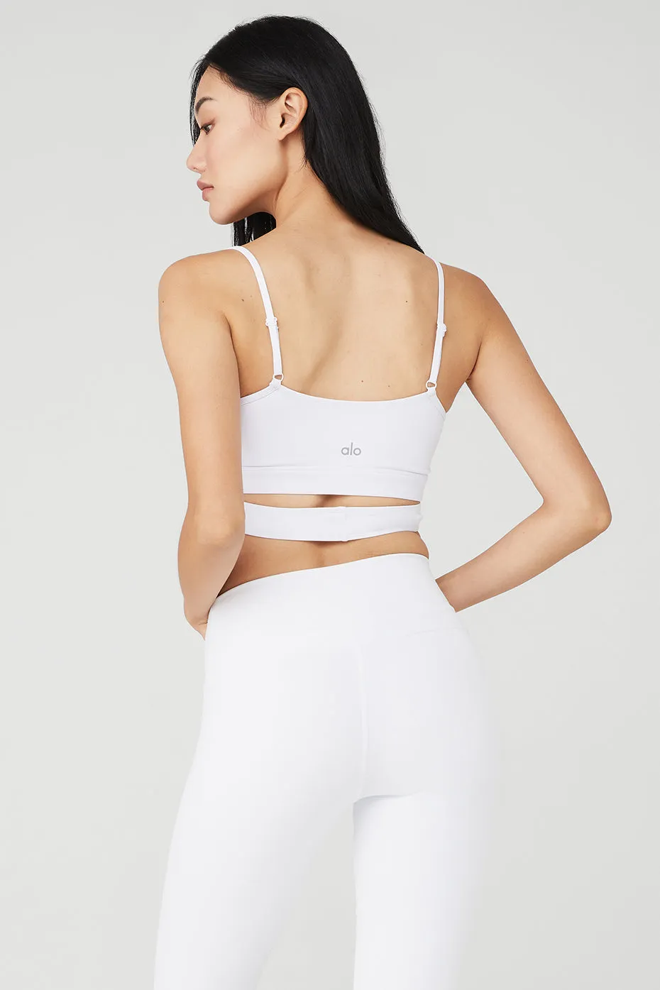 Airbrush Enso Bra - White sold by Alo Yoga product image thumbnail 2