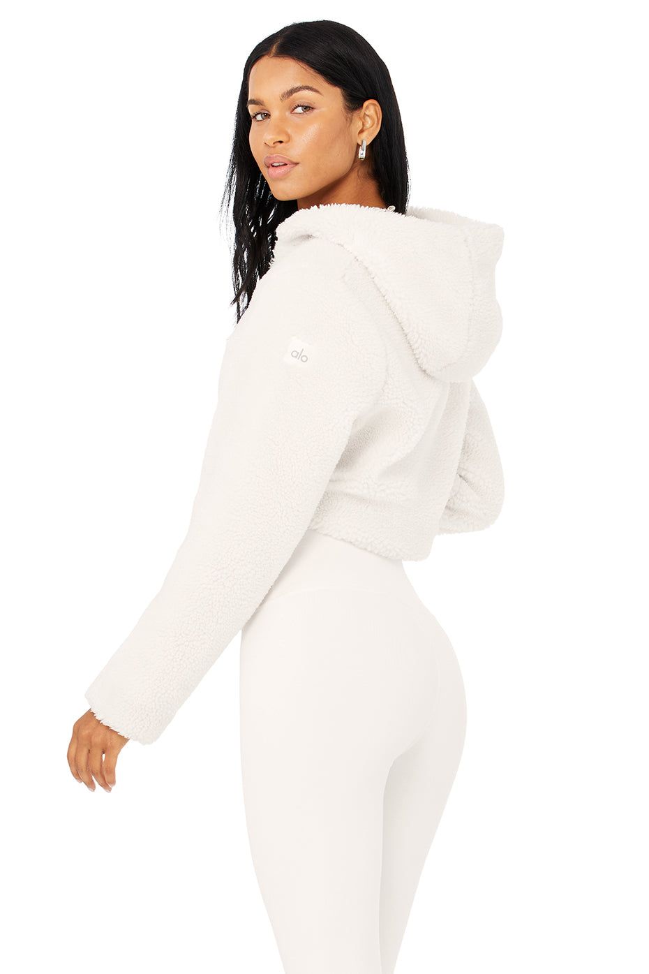 LA Sherpa Jacket - Ivory sold by Alo Yoga product image thumbnail 2