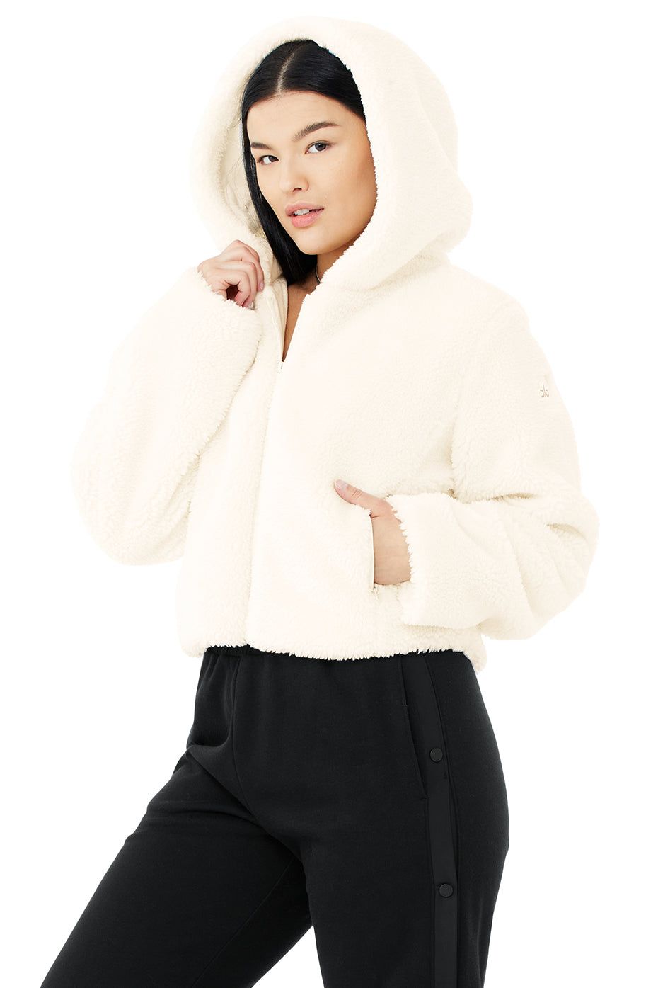 LA Sherpa Jacket - Ivory sold by Alo Yoga product image thumbnail 9