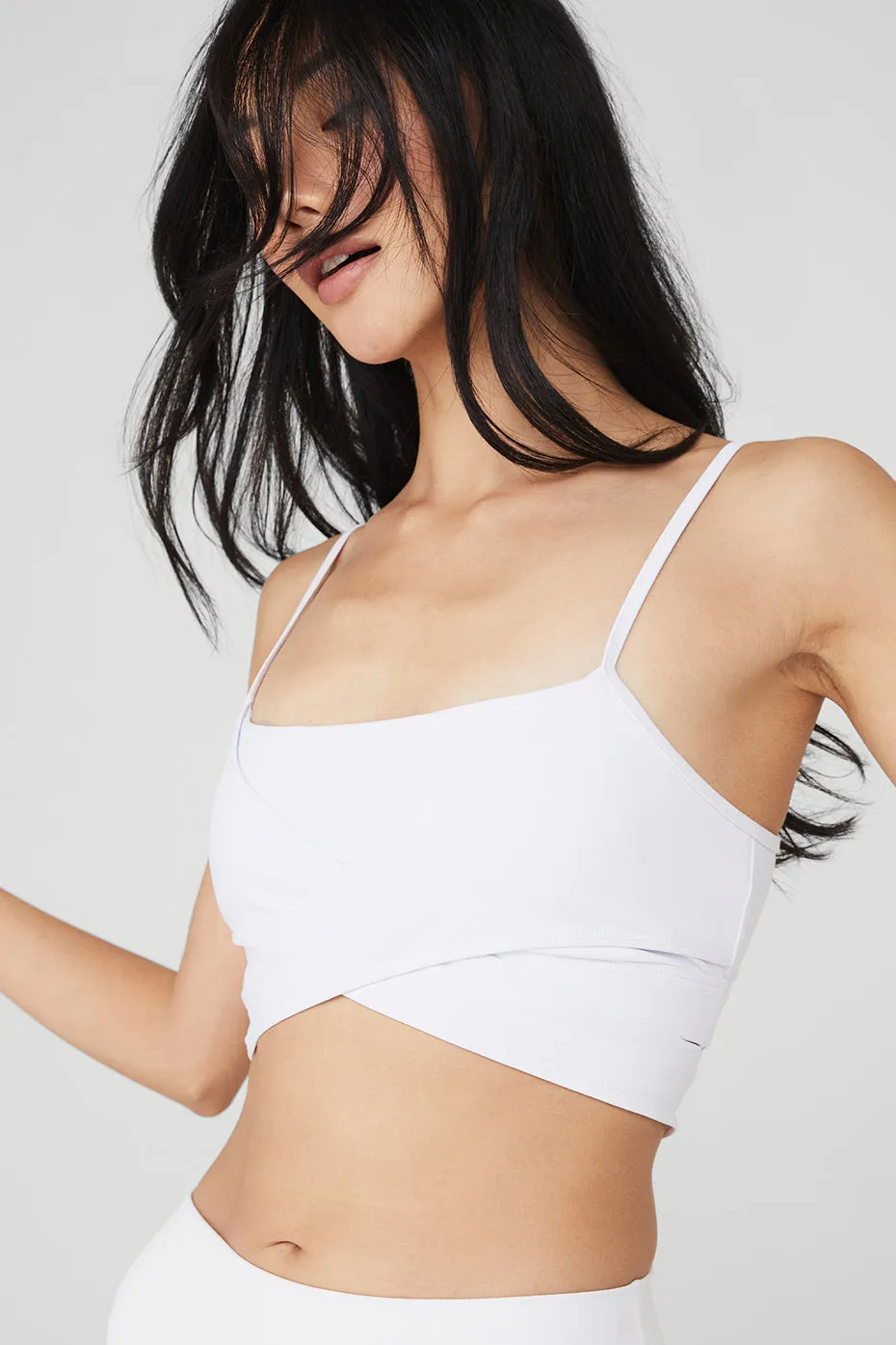 Airbrush Enso Bra - White sold by Alo Yoga product image thumbnail 5