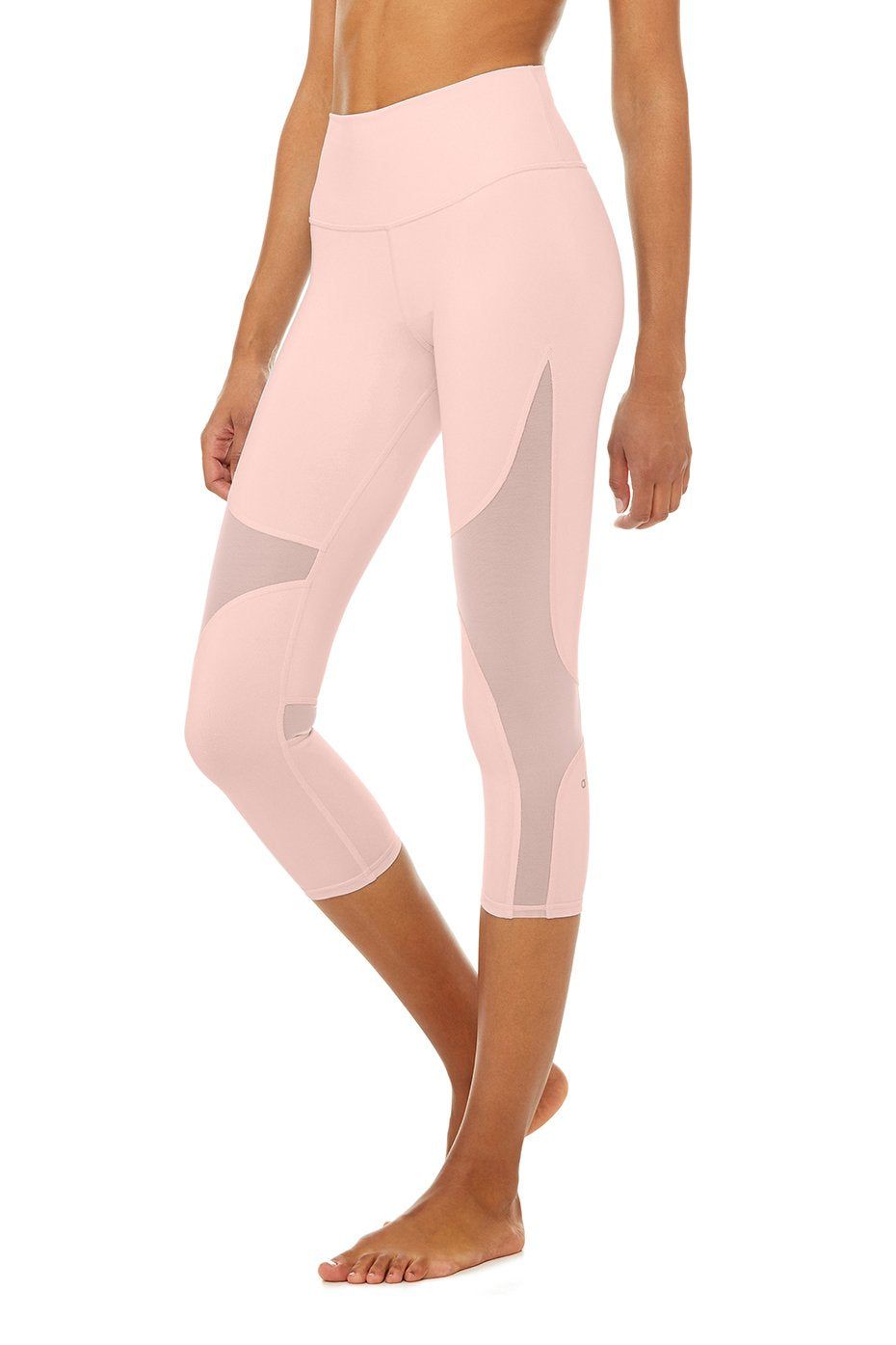 High-Waist Coast Capri - Pale Mauve sold by Alo Yoga