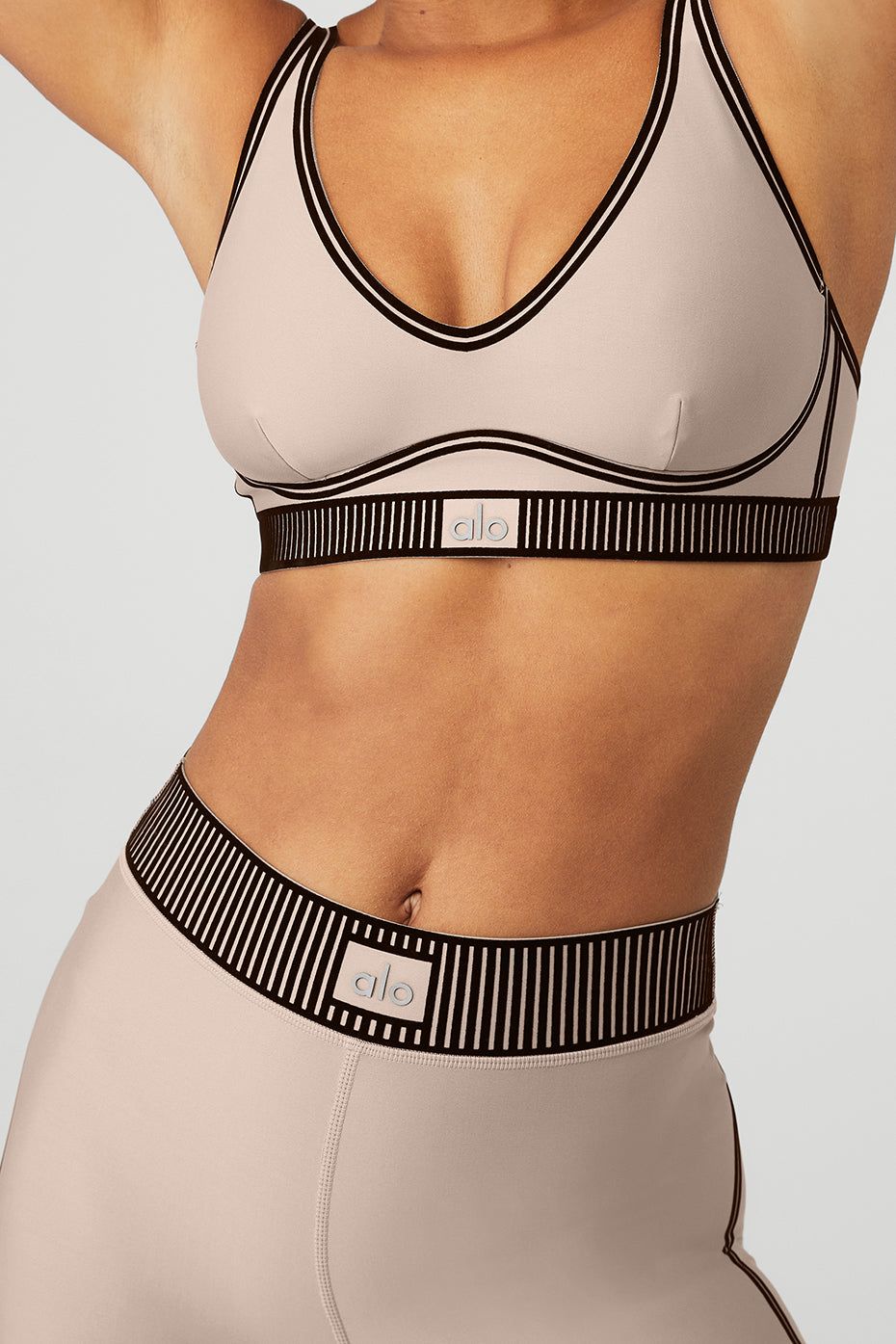 Airlift Line Up Bra & Airlift High-Waist 7/8 Line Up Legging Set sold by Alo Yoga product image thumbnail 16