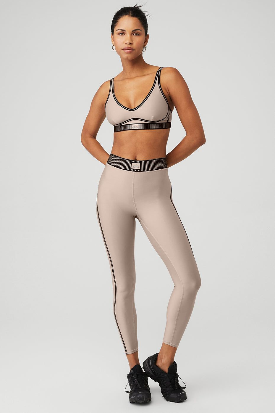 Airlift Line Up Bra & Airlift High-Waist 7/8 Line Up Legging Set sold by Alo Yoga product image thumbnail 13