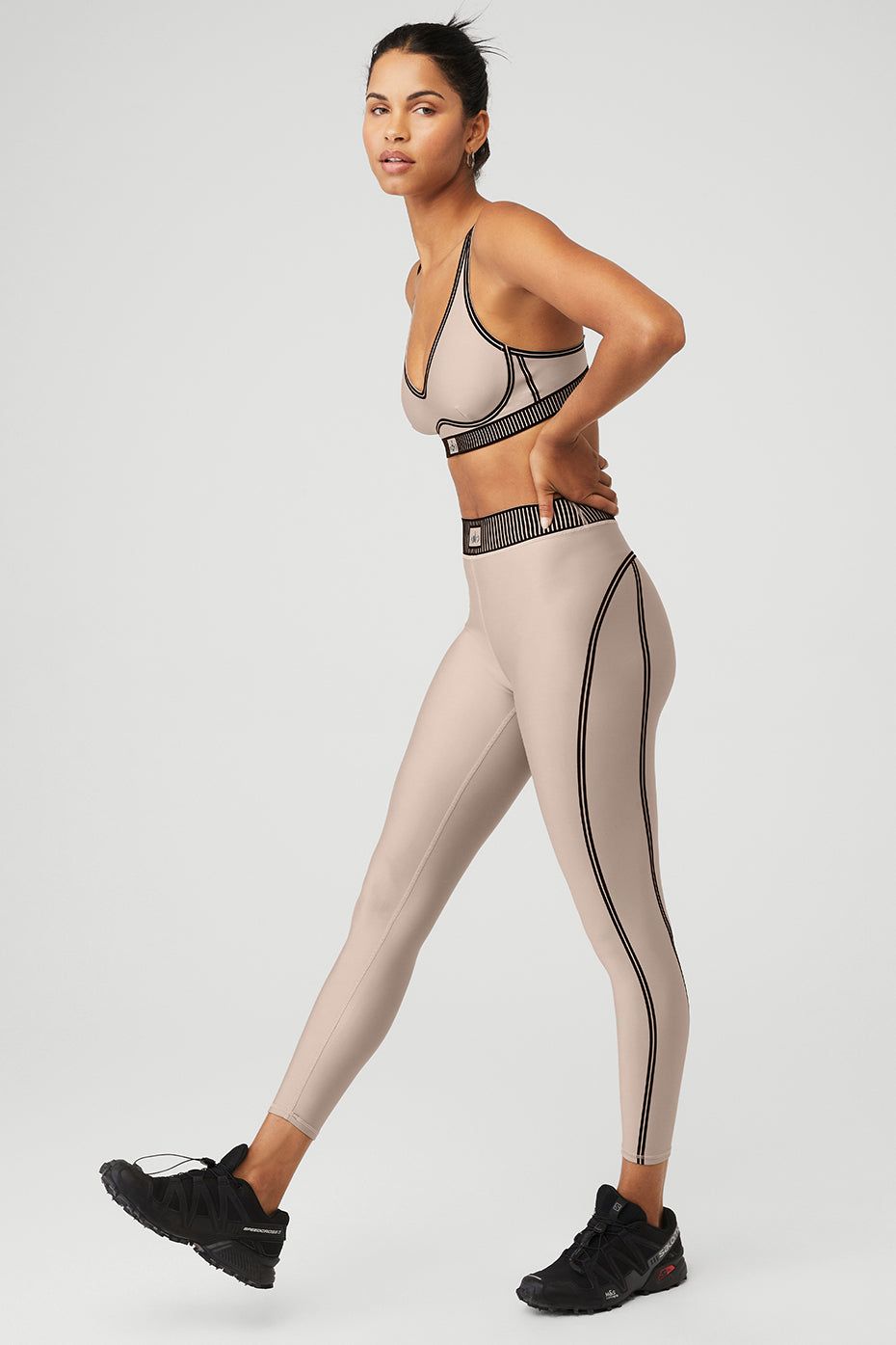 Airlift Line Up Bra & Airlift High-Waist 7/8 Line Up Legging Set sold by Alo Yoga product image thumbnail 14