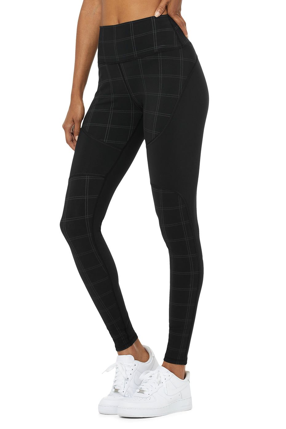 High-Waist Glide Legging - Black Reflective sold by Alo Yoga product image thumbnail 2