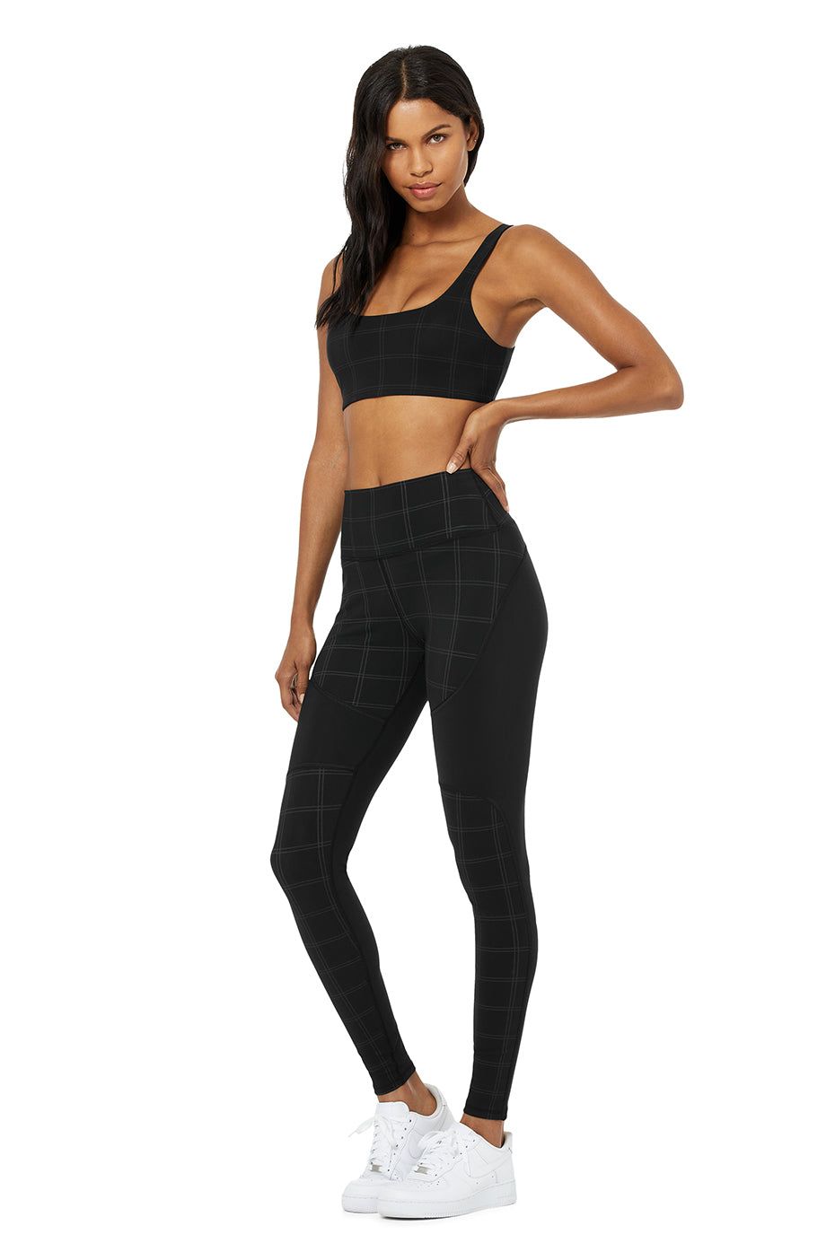 High-Waist Glide Legging - Black Reflective sold by Alo Yoga product image thumbnail 6