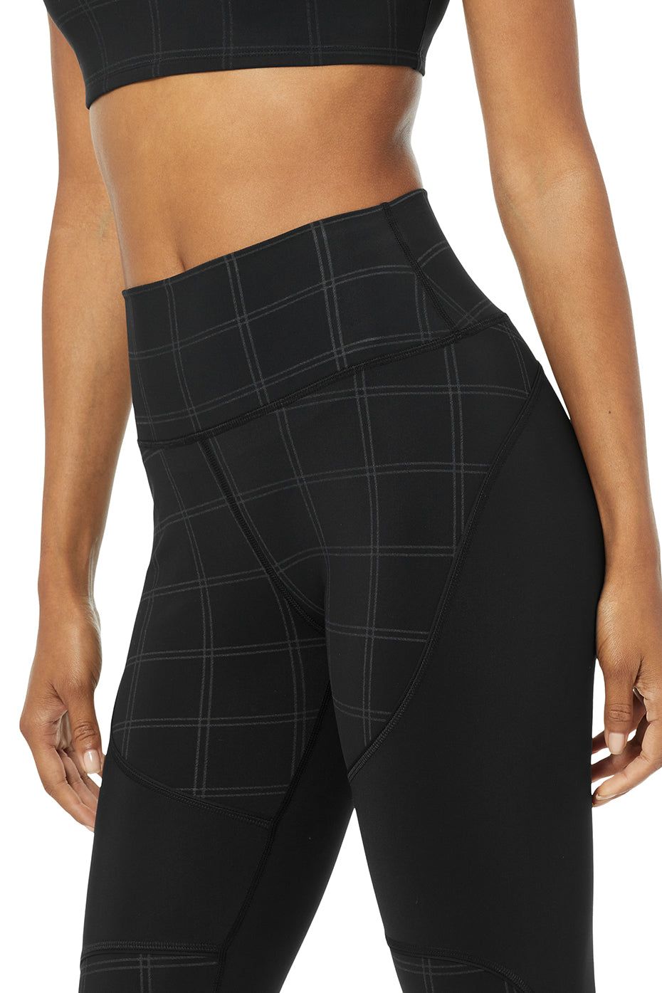 High-Waist Glide Legging - Black Reflective sold by Alo Yoga product image thumbnail 4