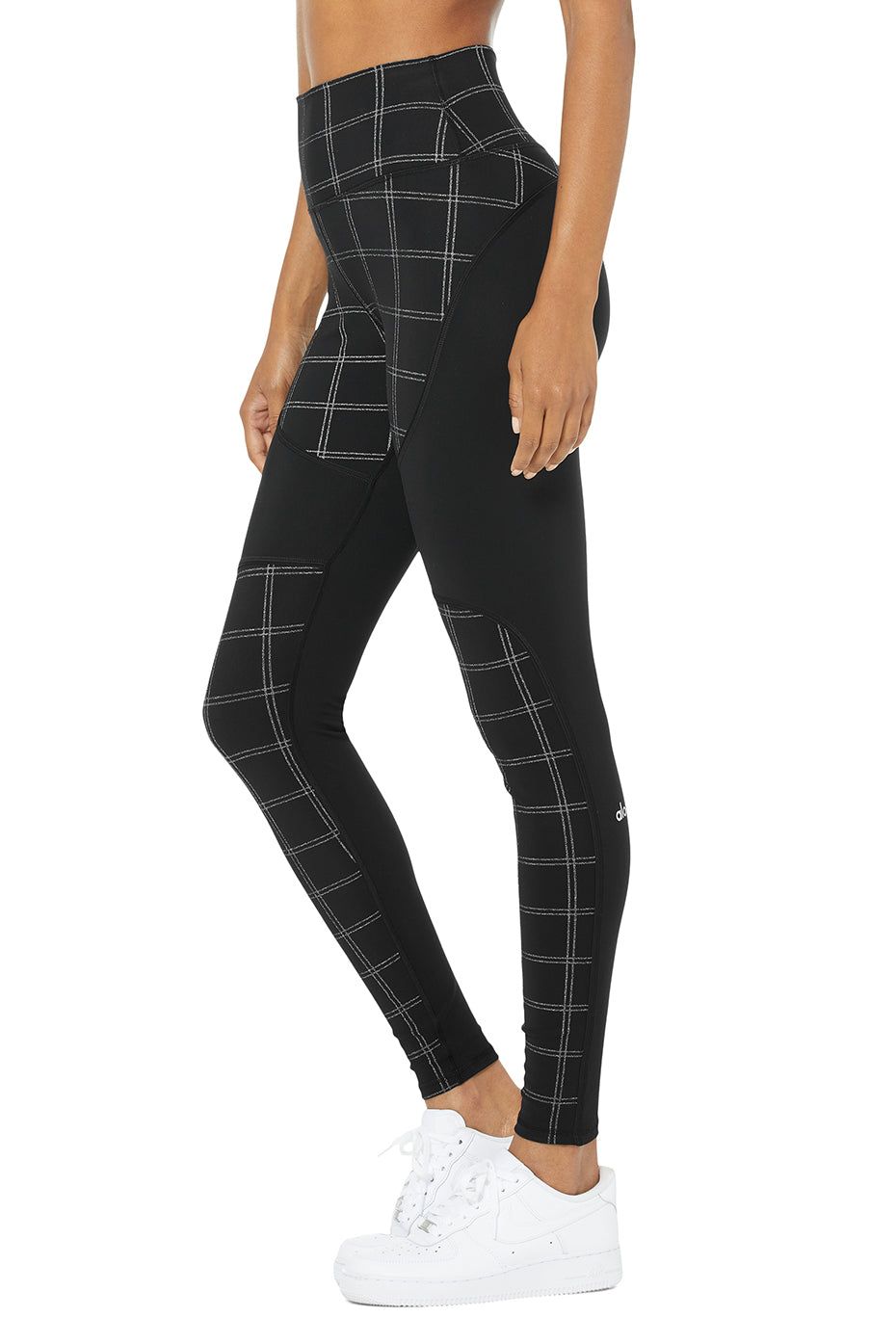High-Waist Glide Legging - Black Reflective sold by Alo Yoga product image thumbnail 8