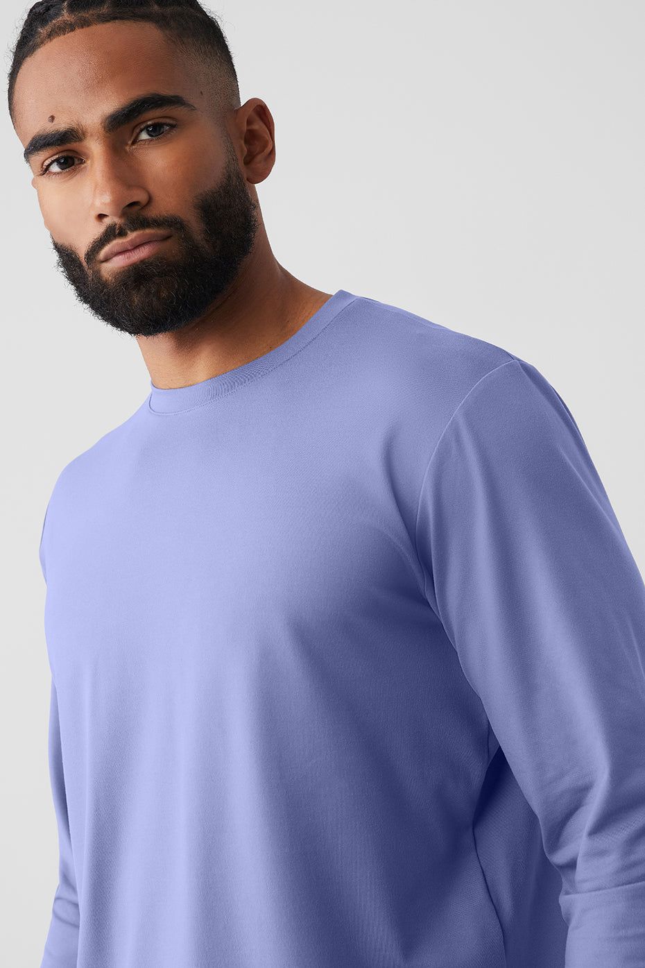 Conquer Reform Crewneck Long Sleeve - Infinity Blue sold by Alo Yoga product image thumbnail 4