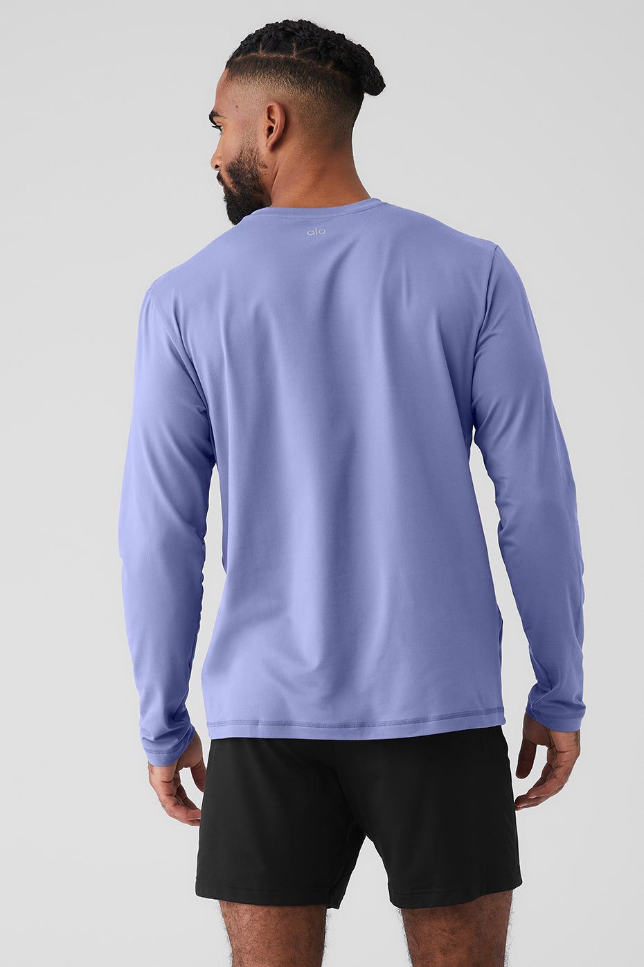 Conquer Reform Crewneck Long Sleeve - Infinity Blue sold by Alo Yoga product image thumbnail 2