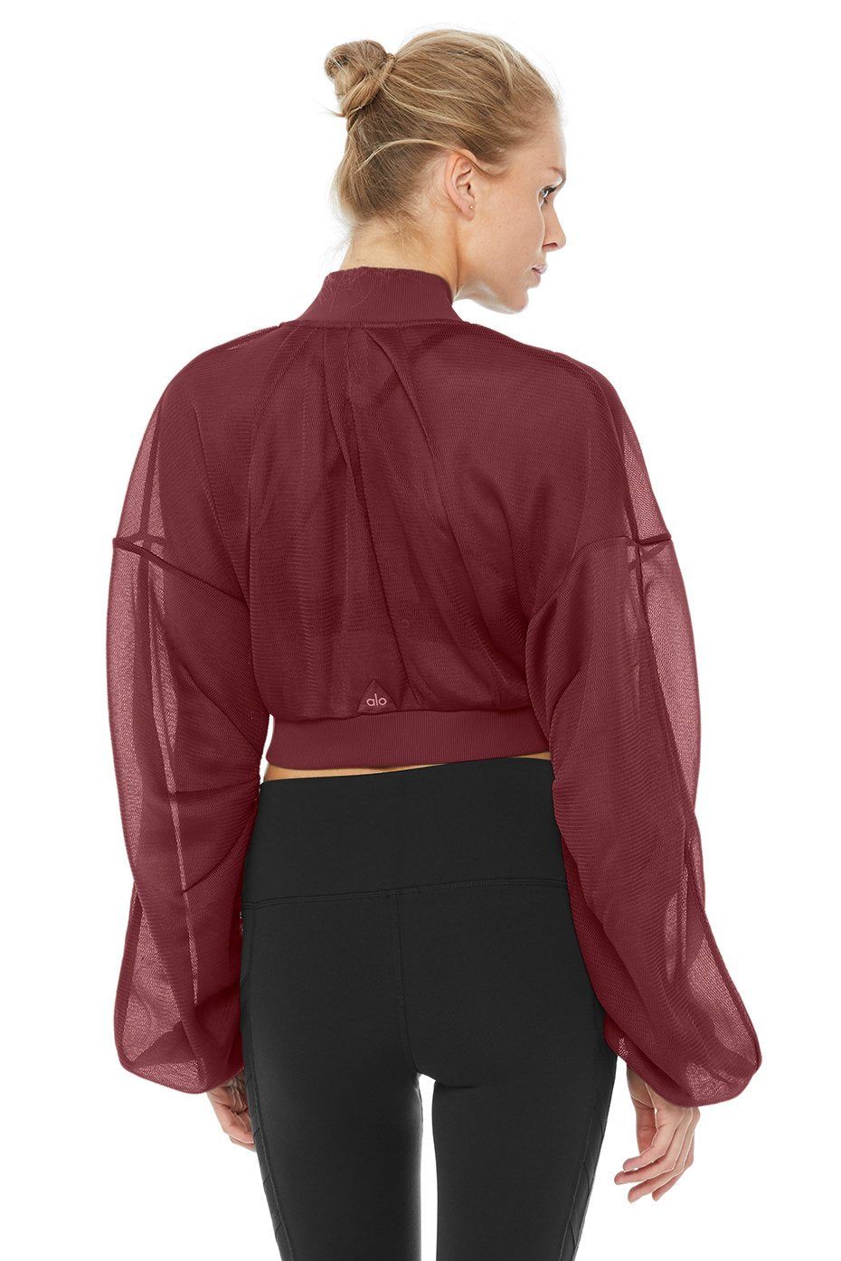 Field Crop Jacket - Black Cherry sold by Alo Yoga product image thumbnail 2
