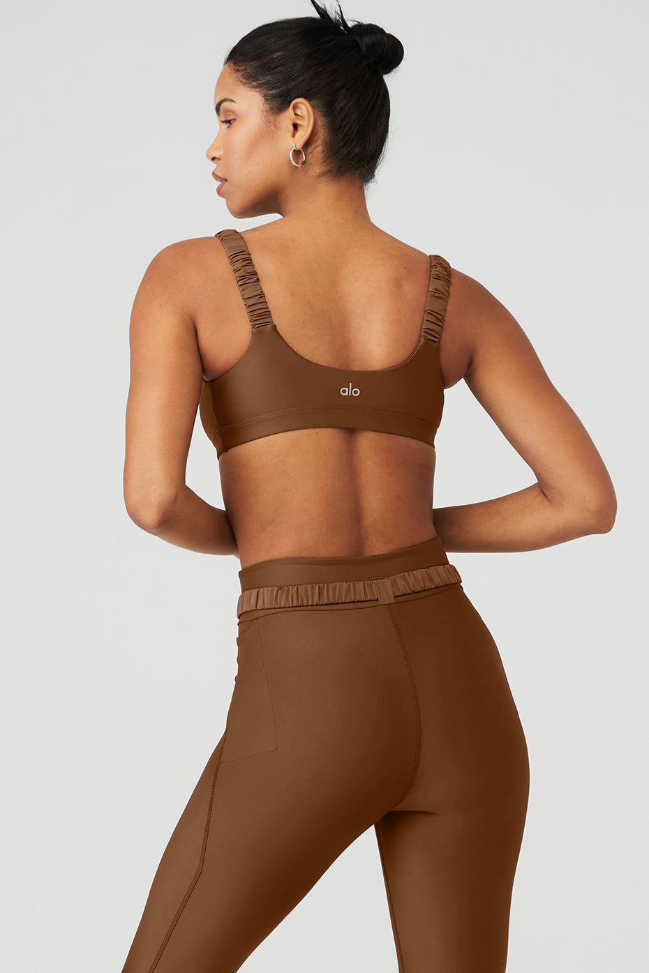 Airlift Charmer Bra - Cinnamon Brown sold by Alo Yoga product image thumbnail 2