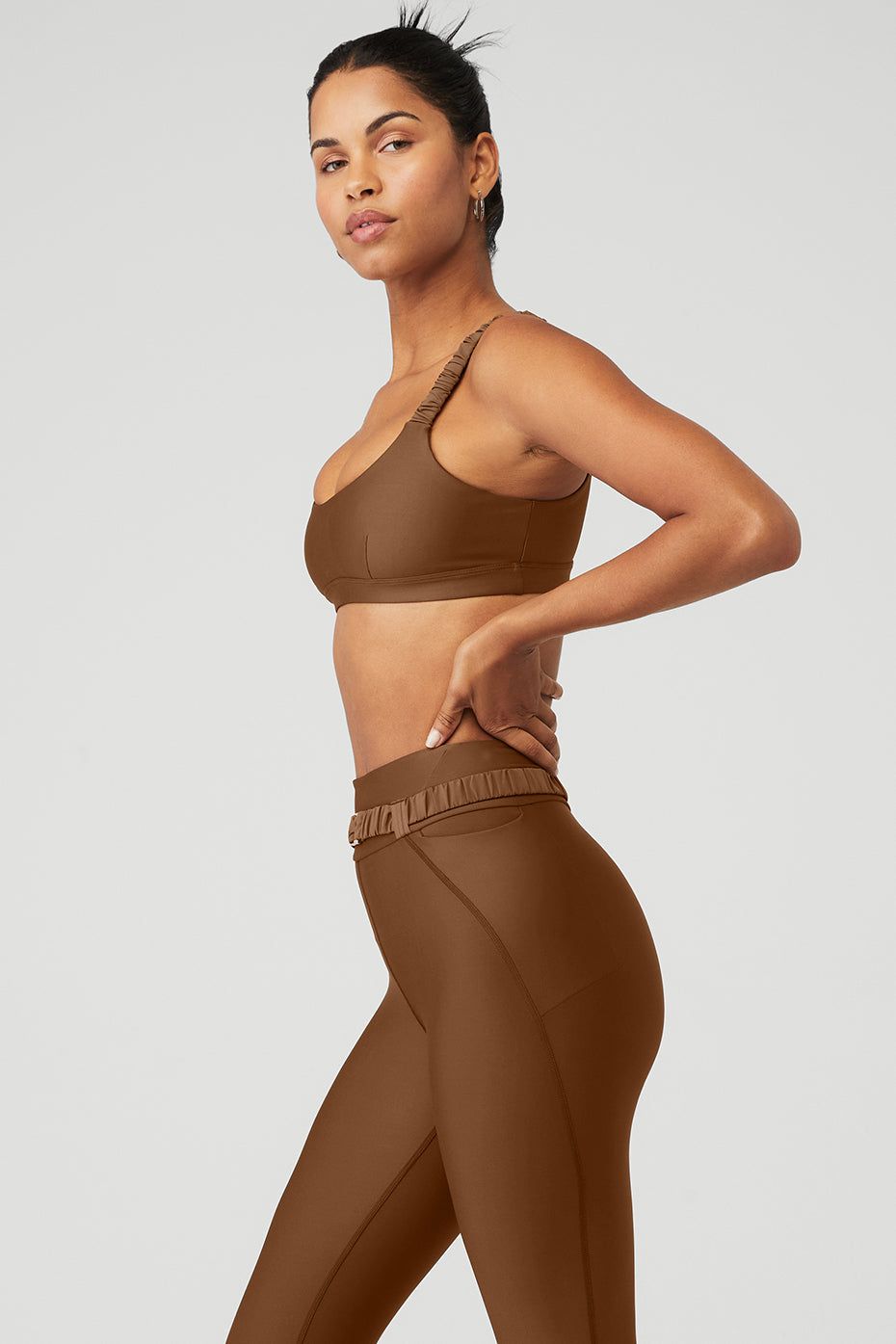 Airlift Charmer Bra - Cinnamon Brown sold by Alo Yoga product image thumbnail 3