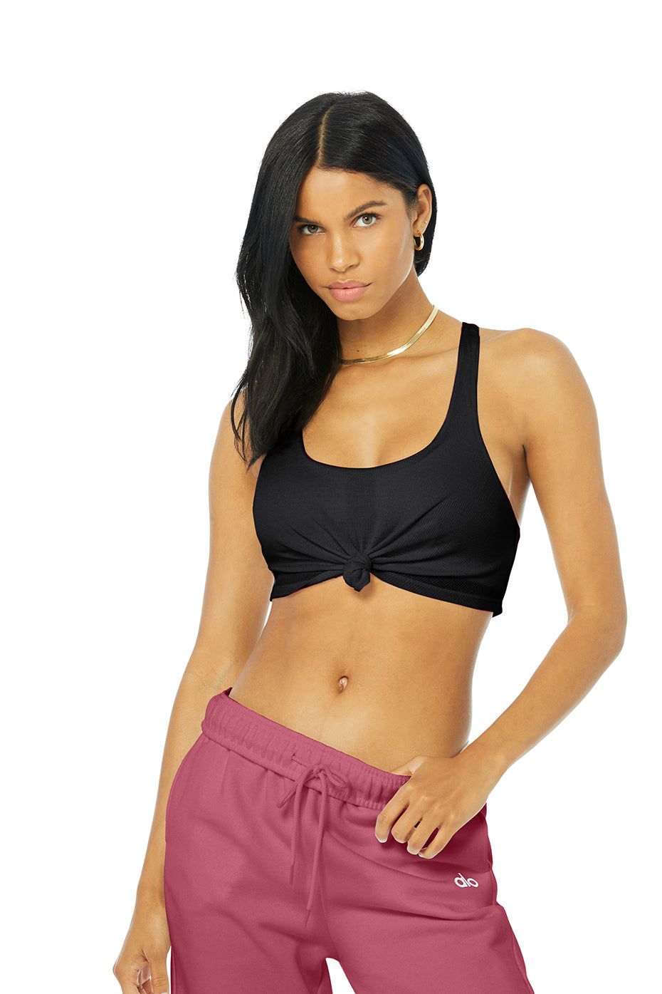 Knot Bra - Black sold by Alo Yoga product image thumbnail 4