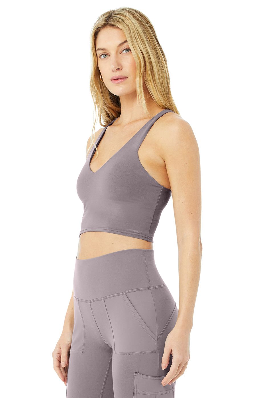 Airbrush Real Bra Tank - Purple Dusk sold by Alo Yoga product image thumbnail 2