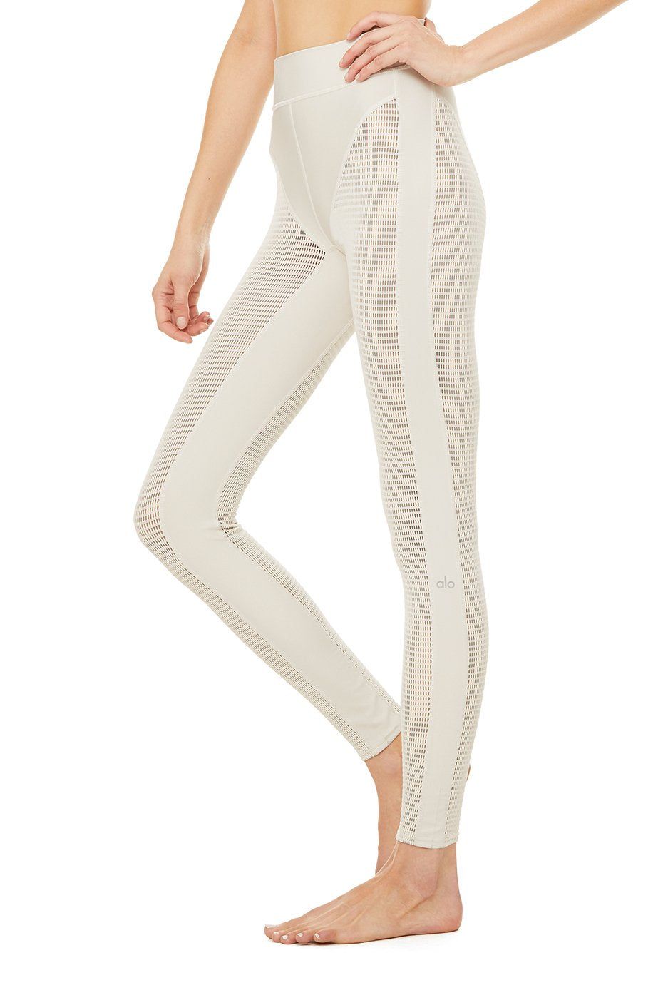 High-Waist Energize Legging - Bone sold by Alo Yoga product image thumbnail 3
