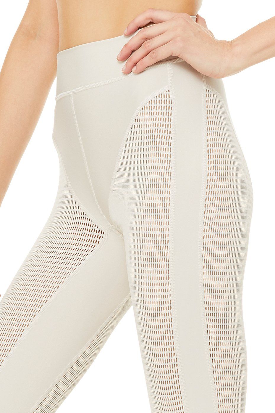 High-Waist Energize Legging - Bone sold by Alo Yoga product image thumbnail 4